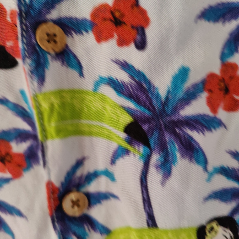 Trucks surf and swim co. Lg Hawaiian style shirt - Picture 2 of 5